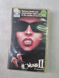 THE HOWLING 1981 VHS Big Box Horror Werewolf Film Ex-Rental GC $22.22