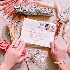 Preparing and addressing outgoing mail. How To Address An Envelope Correctly Envelope Etiquette A Freebie