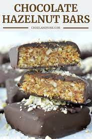 Healthy Hazelnut Chocolate Bars Recipe Chisel Fork Recipe Chocolate Bar Recipe Yummy Food Dessert Chocolate Hazelnut