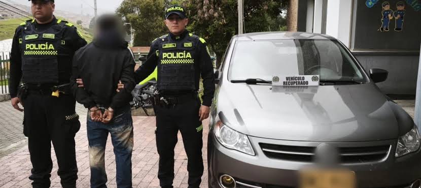 Con beneficio de libertad condicional, hombre fue capturado tras el robo de  un vehículo en Bogotá