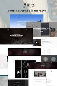 Bizniz Creative Agency Website Template Website Creative Bizniz Agency Creative Agency Website Website Template Agency Website