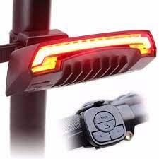 Bicycle Light Bike Wireless Rear Remote Turn Signal Tail Led Laser Beam Safety Ebay In 2021 Bike Lights Bike Tail Light Bicycle Lights