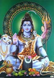 Lord Shiva Shiv Shankar Poster Big Size 19 X29 Saraswati Devi Saraswati Goddess Krishna Janmashtami