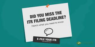 Fincen has granted everyone an automatic extension to october 15th, 2019. Here S What Happens If You Miss The Itr Filing Due Date
