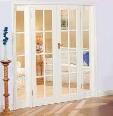 Internal French Doors With Side Panels White Finish Home Doors Design Inspiration French Doors Interior Discount Interior Doors Interior Sliding French Doors