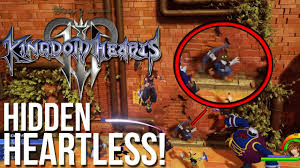 Kingdom hearts iii tells the story of the power of friendship as sora and his friends embark on a perilous adventure. Kingdom Hearts 3 Hidden Heartless In Trailer Youtube