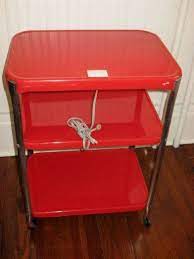 Be inspired and wowed by the bespoke beauty and impeccable design details culled from these rustic english country kitchen photos and designs by devol! Vintage Cosco 3 Tier Rolling Metal Cart Utility Cart Red Etsy Metal Cart Cosco Vintage Bar Carts