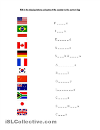 Different Countries Flag Worksheets Worksheets Matching Worksheets Worksheets For Kids