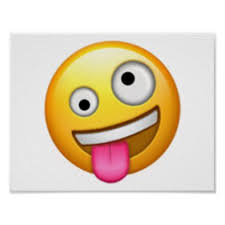 Face With One Large And One Small Eye Emoji Poster Zazzle Com Emoji Eyes Emoji Personalized Emoji