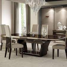 This elegant wenge dining table makes a fantastic centerpiece for the modern dining room and offers a unique dining experience that is as comfortable as it is luxurious. Global United Furniture Dining Tables Gu D832 Wenge Dining Table Rectangle From Furniture Town Plus