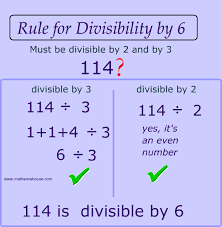 divisibility rules how to test if a number is divisible by