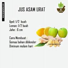 Minuma Tepat Untuk Menurunkan Asam Urat Kesehatan Alami Resep Sehat Resep Diet Sehat