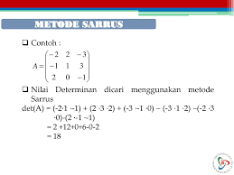 We did not find results for: Chapter 4 Determinan Matriks Ppt Download
