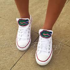 Customized Converse Sneakers Florida Gators Edition Florida Gators Clothes Florida Gators Florida Gators Gear