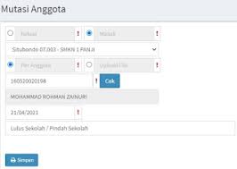 Sipa adalah system informasi anggota pramuka yang digunakan oleh kwarda jatim untuk mendata setiap anggota pramuka yang ada di kwartir daerah jawa timur secara online. Tutorial Sipa Pramuka Jawa Timur 3 Mutasi Anggota Kaskus