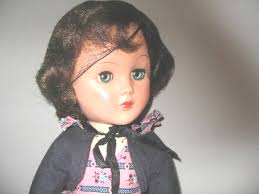 19'' BRUNETTE F&B EFFANBEE HONEY WALKER ORIGINAL DOLL, DRESS, SWEATER,  HOSE, SHOES