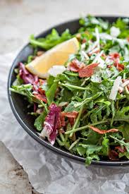 This Is The Perfect Salad To Pair With Homemade Pizza Night A Mix Of Arugula Radicchio And Baby Is Toss Salad Mixed Greens Green Salad Recipes Perfect Salads