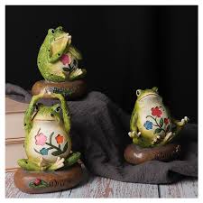 Maybe you would like to learn more about one of these? Cute Creative Yoga Frogs Statue Decorative Sitting Frog Outdoor Garden Decor For Home Office Shop Desk Decor Ornament Gift Garden Statues Sculptures Aliexpress