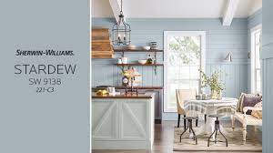 Sherwin williams tradewind is definitely a cool blue paint colour. August 2017 Color Of The Month Stardew Sherwin Williams Youtube