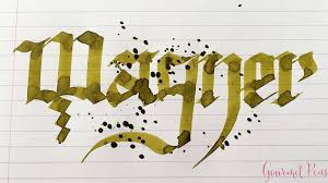 Ink Shot Review Diamine Music Wagner Appelboomlaren 6 Ink Fountain Pen Ink Wagner