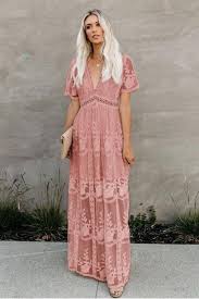 Pink Floral Lace Maxi Dress In 2020 Floral Lace Maxi Dress Lace Maxi Dress Pink Floral Maxi Dress
