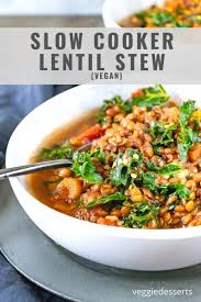 21 keto crockpot recipes chock full of all the good stuff. Lentil Stew With Harissa Vegan Slow Cooker Or Stovetop Veggie Desserts