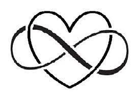 Resultado De Imagen De Dibujo Infinito Para Imprimir Corazon Infinito Corazones Tatuaje Corazon