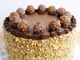Rocher Torte Kuchen Und Torten Rocher Torte Schokoriegel Kuchen