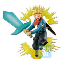 In the manga, future trunks fights an even battle with goku, both as super saiyan 2. Nerdchandise Dragonball Super Figure Ichibansho Super Saiyan Rage Future Trunks