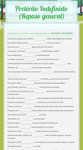 Use This Wizer Me Interactive Worksheet Preterito Indefinido Repaso General With Y Ejercicios Para Aprender Espanol Ejercicios De Espanol Aprender Espanol