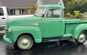 Image result for Chrome Green 1950 Truck