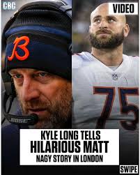 Kyle Long recently shared this story about Matt Nagy's halftime talks  during the Raiders game in London in 2019. Honestly I didn't think Nagy had  this in him to say that, congrats