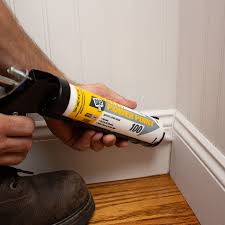 The wood will soak up the moisture from the concrete and the wood will rot. Dap Power Point 100 Acrylic Latex Caulk Dap Products
