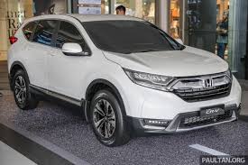 Experienced car sales advisor and deals related to car purchase in malaysia. 2017 Honda Cr V Makes First Malaysian Appearance 2 0l Na To Join 1 5l Turbo Live Gallery From Penang Paultan Org