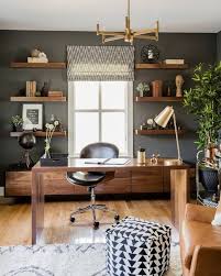 30 Stunning Design Ideas For A Trendy Working Space Contemporary Home Office Design Ideas For A Home Office Decor Home Office Design Contemporary Home Office