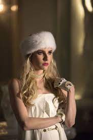 Scream Queens Style Beige Faux Fur Headband Fur Hat Ear Wide Warmer Cream O S Sumasshedshie Devushki Emma Roberts Krasivye Znamenitosti