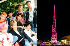 Xiumin, suho, lay, baekhyun, chen, chanyeol, d.o., kai and sehun.the band was formed by sm entertainment in 2011 and debuted in 2012. Burj Khalifa Umumkan Tanggal Dan Lokasi Terbaik Nonton Pertunjukkan Led Exo Di Dubai