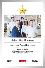 Haiko friz rathausstrasse 12 74613 öhringen deutschland. Sn Home De Bettenfachhandler Des Jahres Betten Sinn