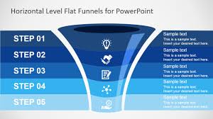 free flat funnel powerpoint template