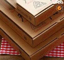 OEM kraft paper pizza containers disposable with high quality