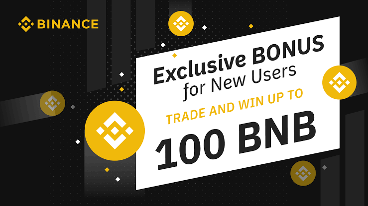 New User Sign-Up Bonus - Trade for a Chance to Win BNB https://www.binance .com/en/support/articles/360034608332