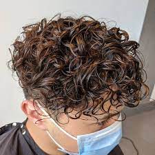 Men S Hair Haircuts Fade Haircuts Short Medium Long Buzzed Side Part Long Top Short Sides Hai Curly Hair Styles Long Curly Hair Men Permed Hairstyles