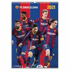 Les dernières news transferts du fc barcelone et toute l'actualité mercato du barça en live. Fc Barcelone Officiel A3 Calendrier 2021 Ebay