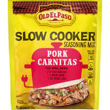 Slow Cooker Seasoning Mix Pork Carnitas Old El Paso