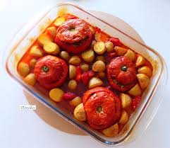 Mes Tomates Farcies A L Espagnole Recette Tomates Farcies Tomates Tomates Farcies