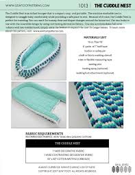 27 How To Sew Baby Nest Sewing Information
