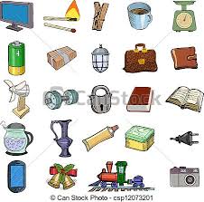 Et comme maison et objet ne se limite plus à paris mais propose également désormais des éditions en pour tout savoir sur le salon maison & objet, retrouvez ici nos infos pratiques, tendances et. Maison Ensemble Apparente Objets Ensemble Objets Croquis Apparente Vecteur Illustration Maison Canstock