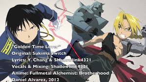 English Golden Time Lover Fullmetal Alchemist Brotherhood Playlist Fullmetal Alchemist Brotherhood Alchemist