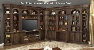 Find the perfect home furnishings at hayneedle, where you can buy online while you explore our room designs and curated looks for tips, ideas & inspiration to help you along the way. Parker House Aria Entertainment Wall With Library Desk