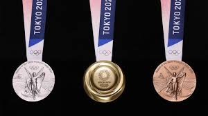 The team features a star. Designs Of Tokyo 2020 S Recycled Medals Unveiled Olympic News